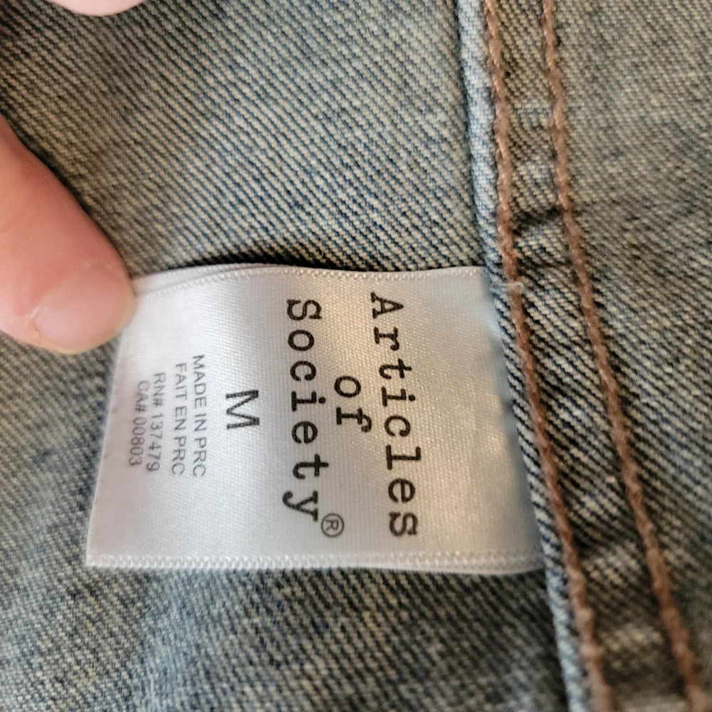 Articles of Society Los Angeles Med. Wash Denim Jean Jacket Size M - Picture 9 of 10